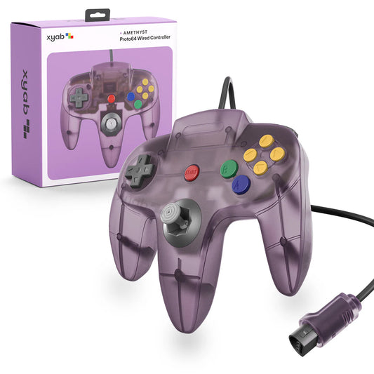 N64 Controller - Amethyst - XYAB - Nintendo 64