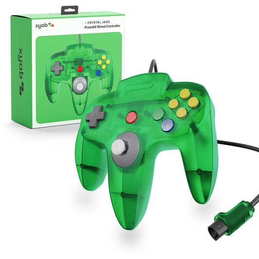 N64 Controller - Crystal Jade - XYAB - Nintendo 64