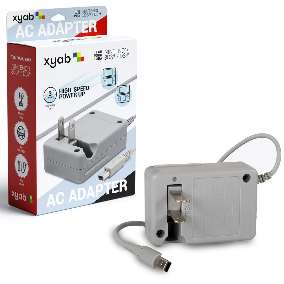 Nintendo 3DS / DSi Charger - XYAB - Nintendo 3DS