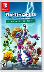 Nintendo Switch Plants vs Zombies