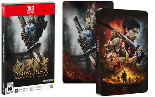 Onimusha: Way of the Sword Steelbook Edition (Game-Key Card) - Nintendo Switch 2