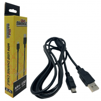 PS3 Controller Charger 6ft. (Mini USB) - Old Skool - Playstation 3
