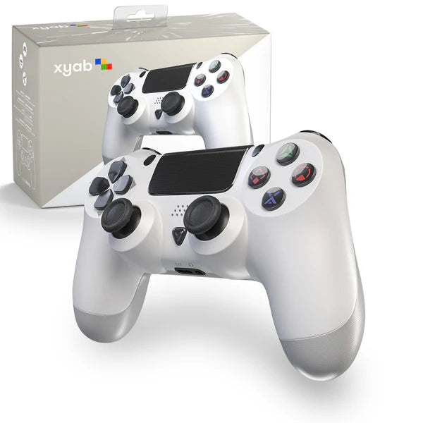 PlayStation 4 Wireless Controller - Bone White - XYAB - Playstation 4