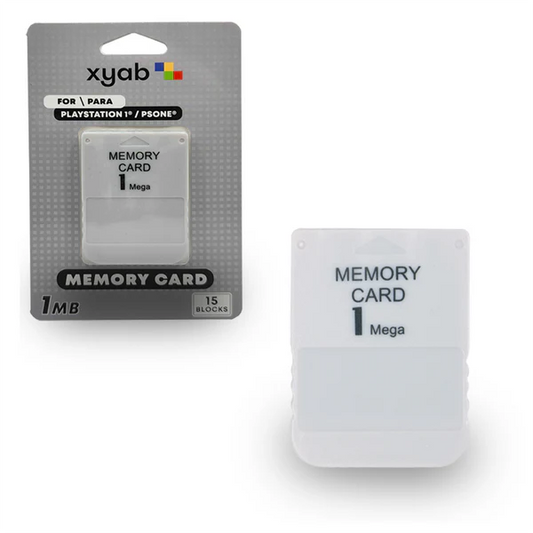 Playstation 1 Memory Card [1MB] - XYAB - Playstation