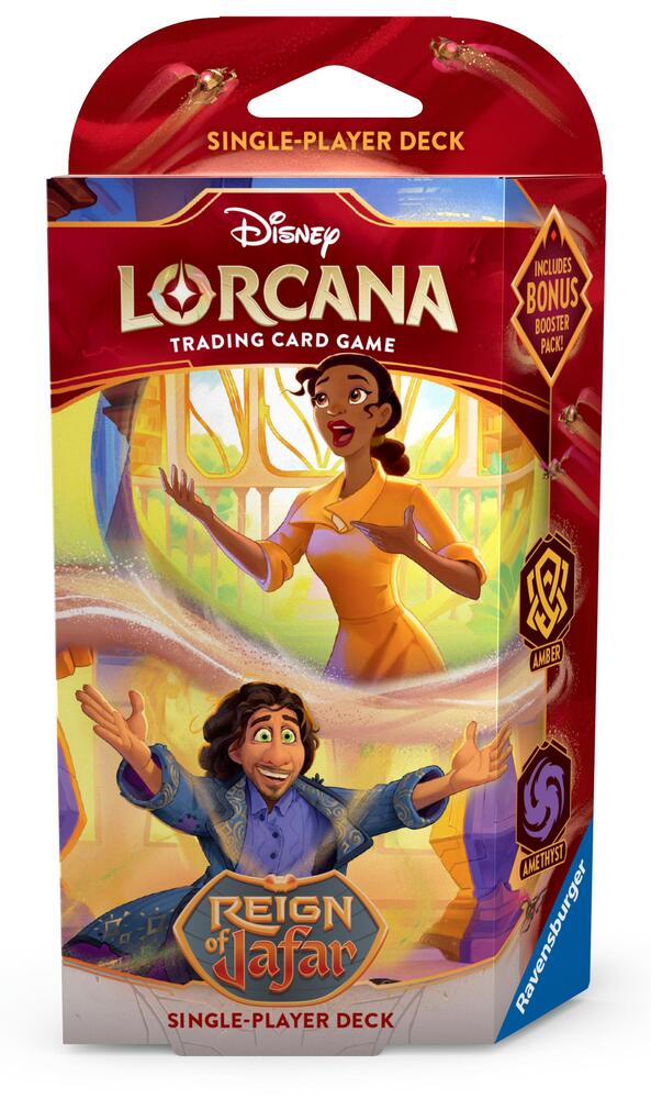 Reign of Jafar Starter Deck (Amber & Amethyst) - Disney Lorcana