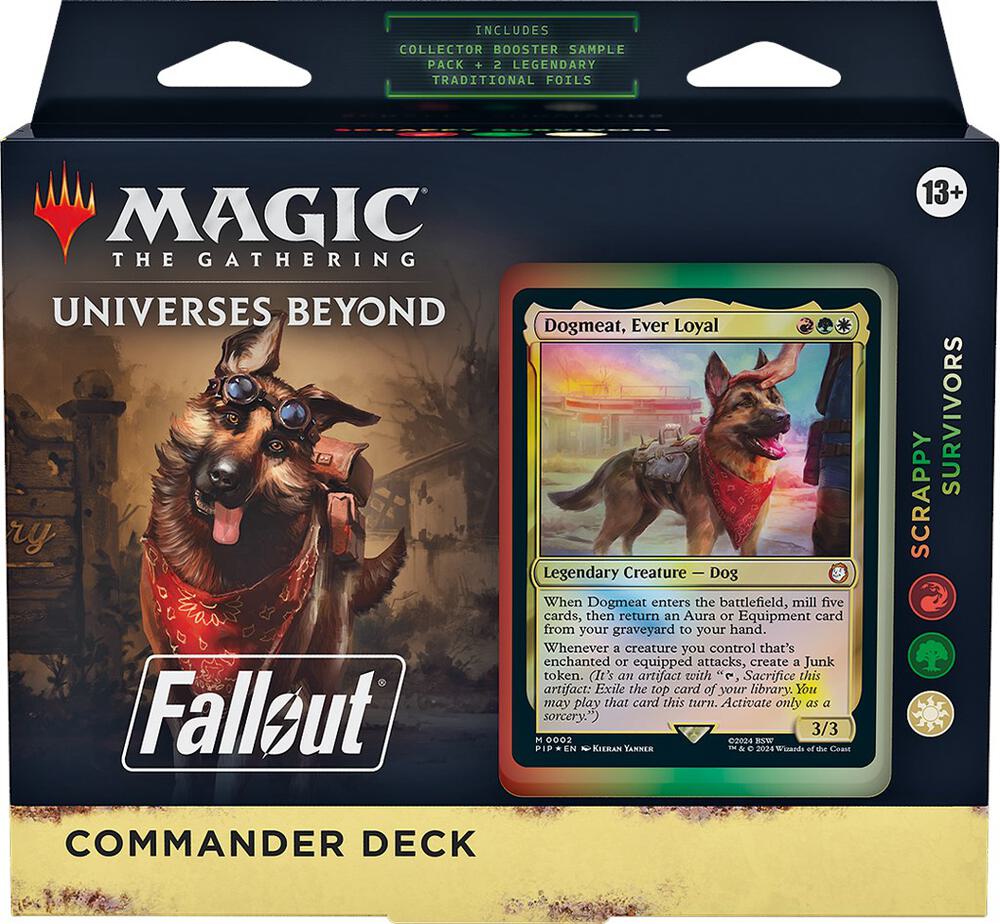 Scrappy Survivors Commander Deck - Magic Fallout