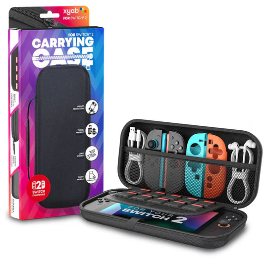 Switch 2 Carrying Case - Black - XYAB - Nintendo Switch 2