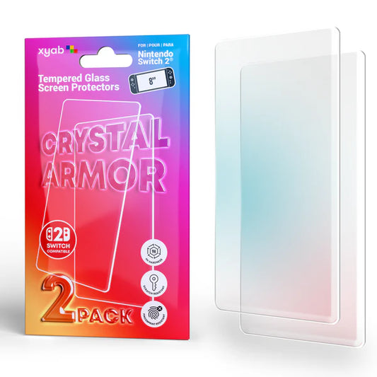 Switch 2 Screen Protector (2-Pack) - XYAB - Nintendo Switch 2