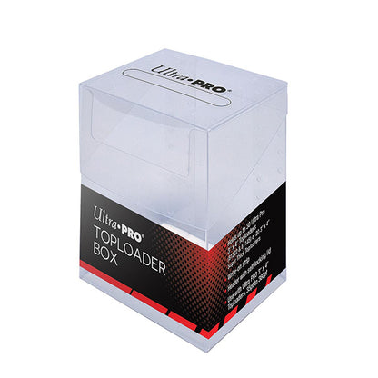 Ultra-Pro toploader box on a white background