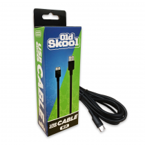 USB Type C Cable 10ft. (Universal) - Old Skool - Accessory