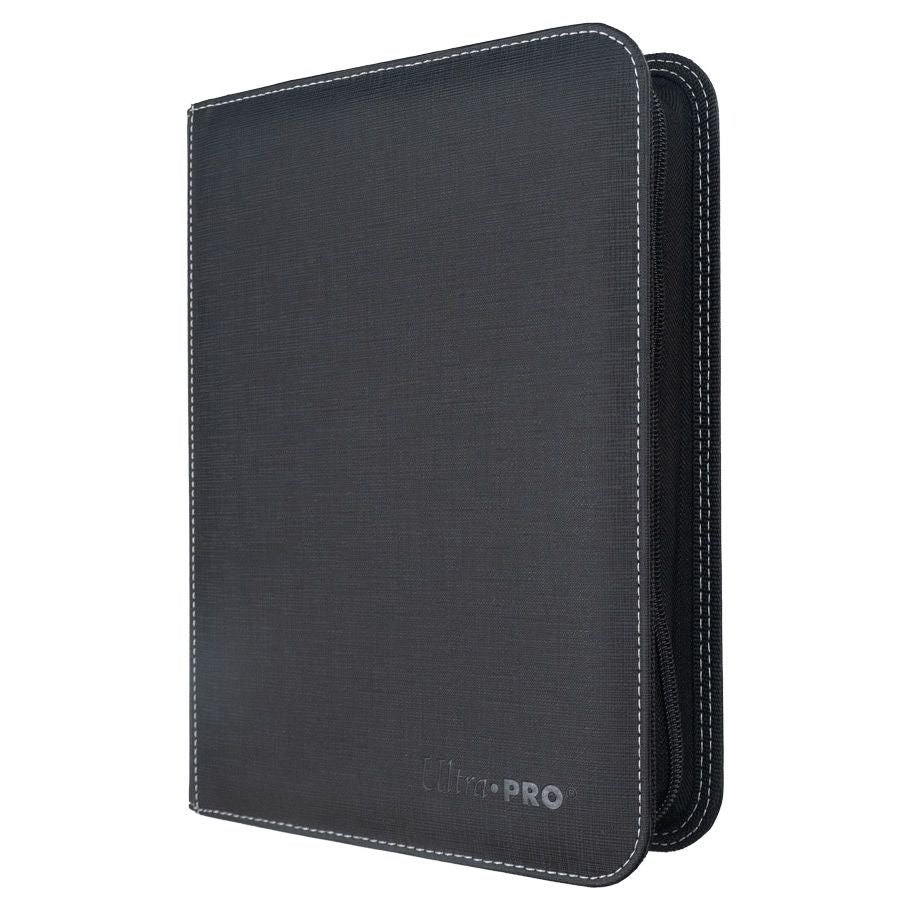4-Pocket Zippered Toploader Binder - Black - Ultra Pro - Binder(s)