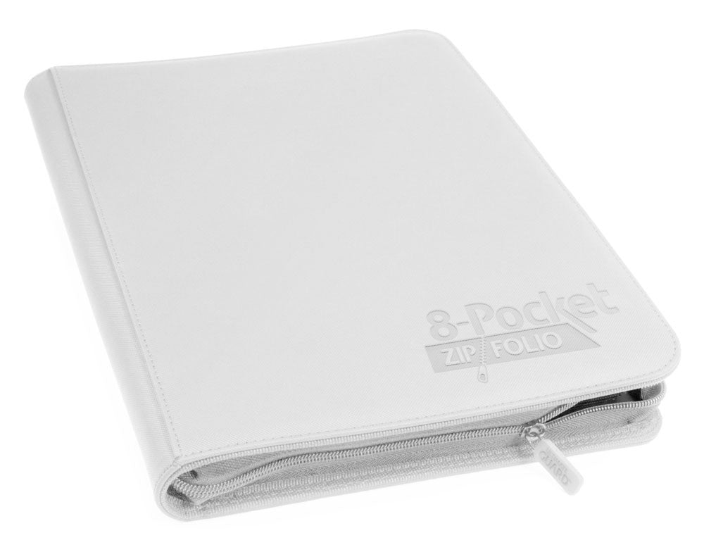 8-Pocket Zipfolio - White - Xenoskin - Ultimate Guard - Binder(s)