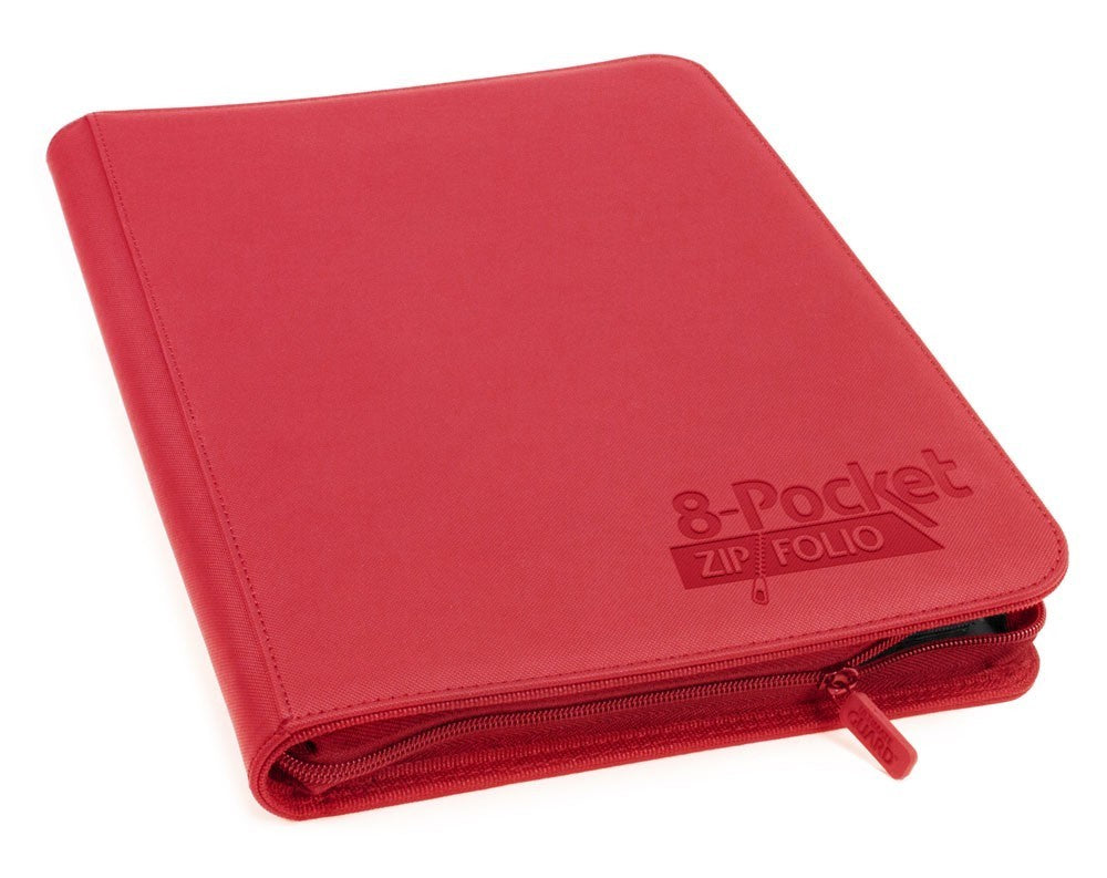 8-Pocket Zipfolio - Red - Xenoskin - Ultimate Guard - Binder(s)