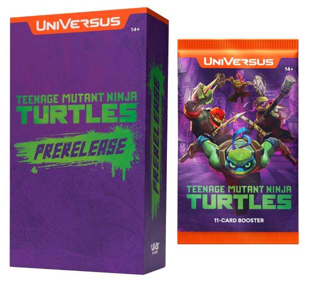 CCG: Teenage Mutant Ninja Turtles Booster Pack  - UniVersus CCG