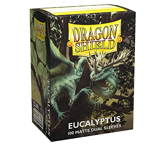 Dragon Shield Dual Matte Sleeves - Eucalyptus - 100ct - Card Sleeve(s)