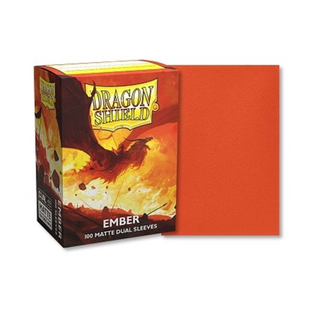 Dragon Shield Dual Matte Sleeves - Ember - 100ct - Card Sleeve(s)