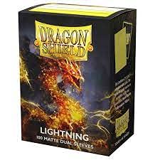 Dragon Shield Dual Matte Sleeves - Lightning - 100ct - Card Sleeve(s)