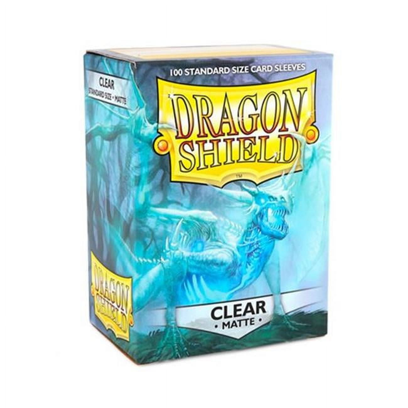 Dragon Shield Standard Size Sleeve 100ct (Clear Matte)) - Card Sleeve(s)