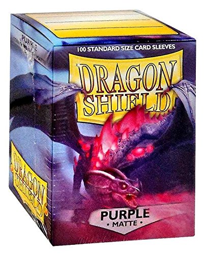 Dragon Shield Standard Size Sleeve 100ct (Purple) - Card Sleeve(s)