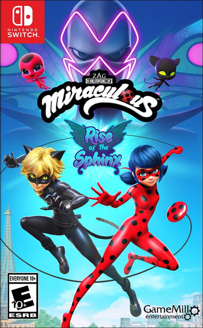 THE GAME STORE AND MORE - Miraculous Rise of the Sphinx - Video Game - Nintendo Switch