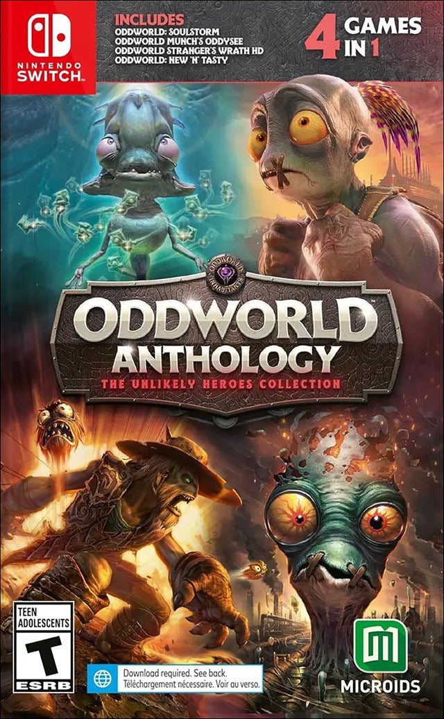 Oddworld Anthology: The Unlikely Heroes Collection - Nintendo Switch