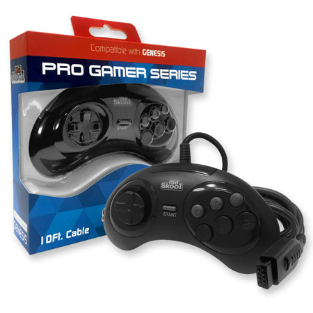 Sega Genesis 6 Button Wired Controller - Old Skool - Accessory