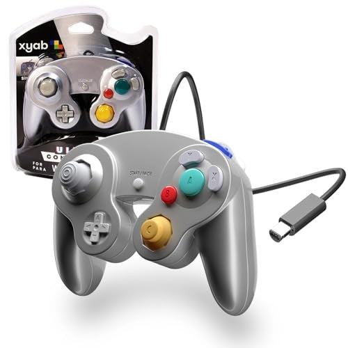 Gamecube Controller - Silver - XYAB - Gamecube