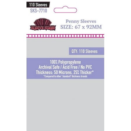 Sleeve Kings: Penny Sleeves - Standard Size - 110cnt - Card Sleeve(s)