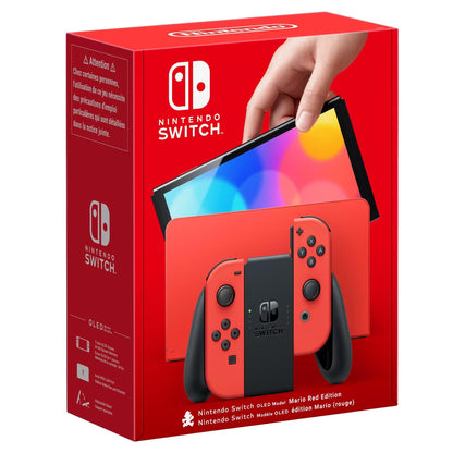 THE GAME STORE AND MORE - Nintendo Switch OLED Mario Red - Video Game - Nintendo Switch