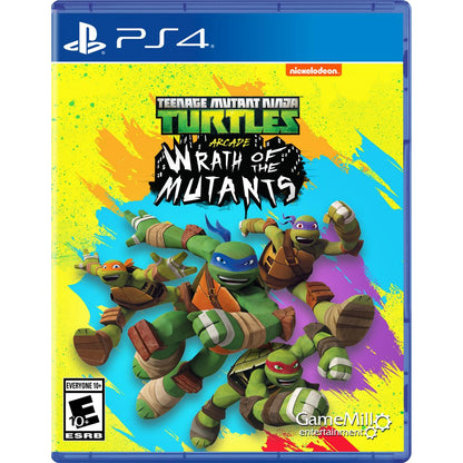 THE GAME STORE AND MORE - Teenage Mutant Ninja Turtles Arcade: Wrath Of The Mutants - Video Game - Playstation 4