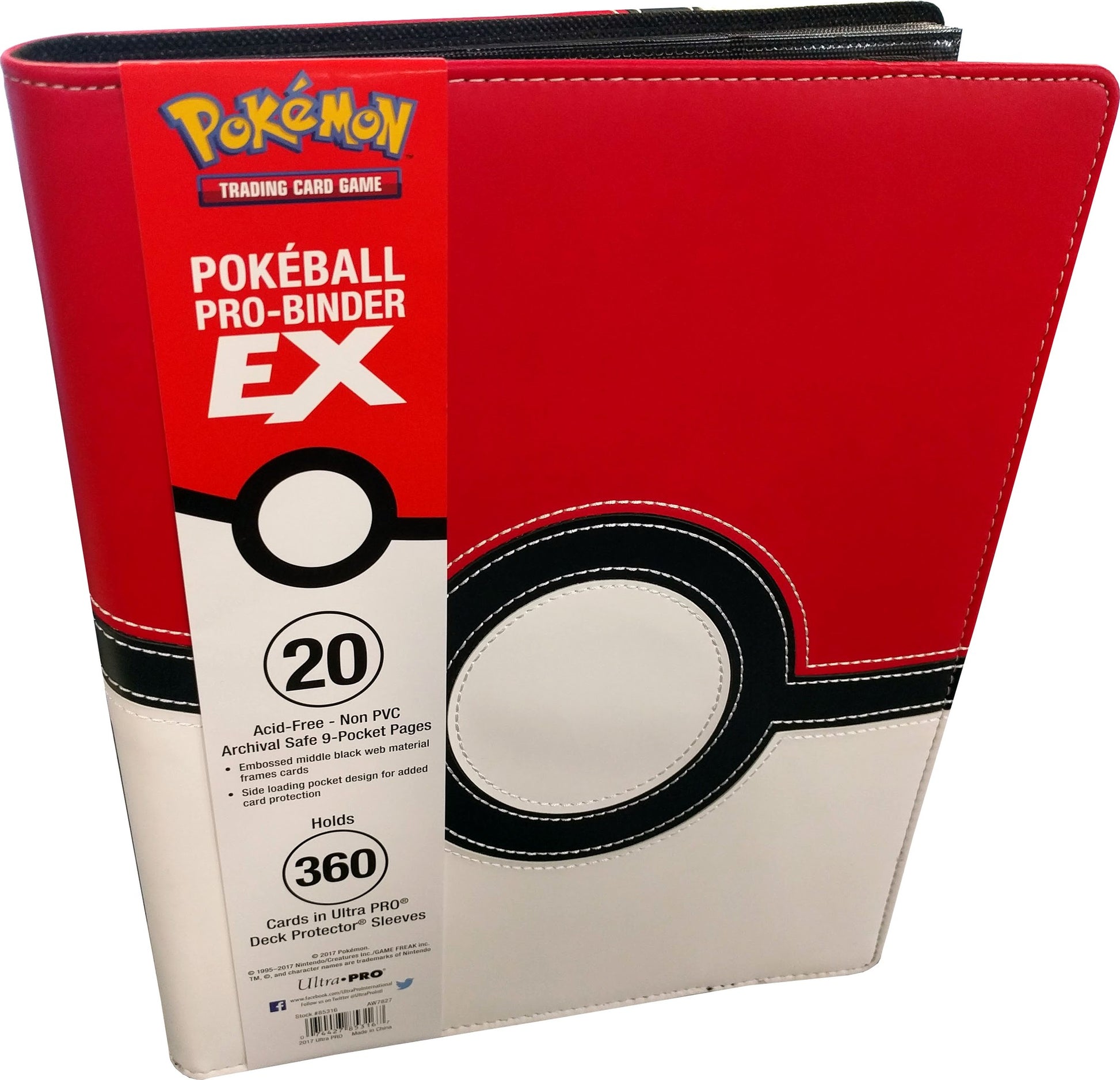 UPR: 9-Pocket Premium Pro-Binder - Pokeball - Binder(s)