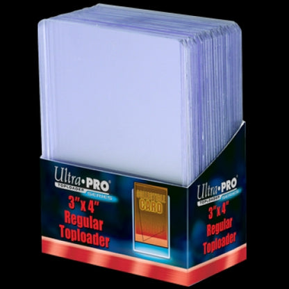 Ultra Pro 3" x 4" Regular Toploader - 25cnt - Toploader(s)