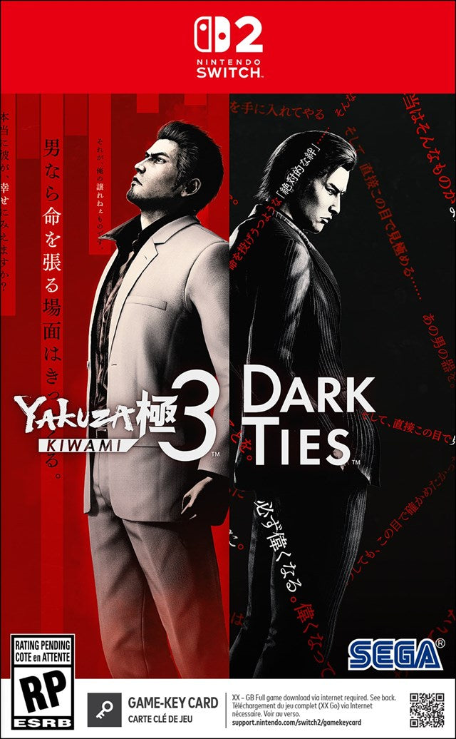 Yakuza Kiwami 3 And Dark Ties - Nintendo Switch 2 (Game-Key Card)