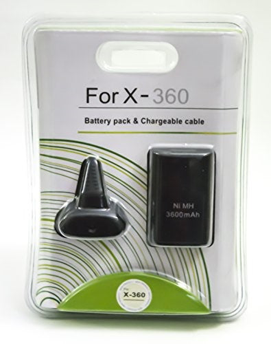 Xbox 360 Battery Pack & Charge Cable - Old Skool - Xbox 360