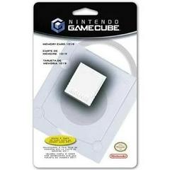 White Memory Card - 1019 Block - Gamecube