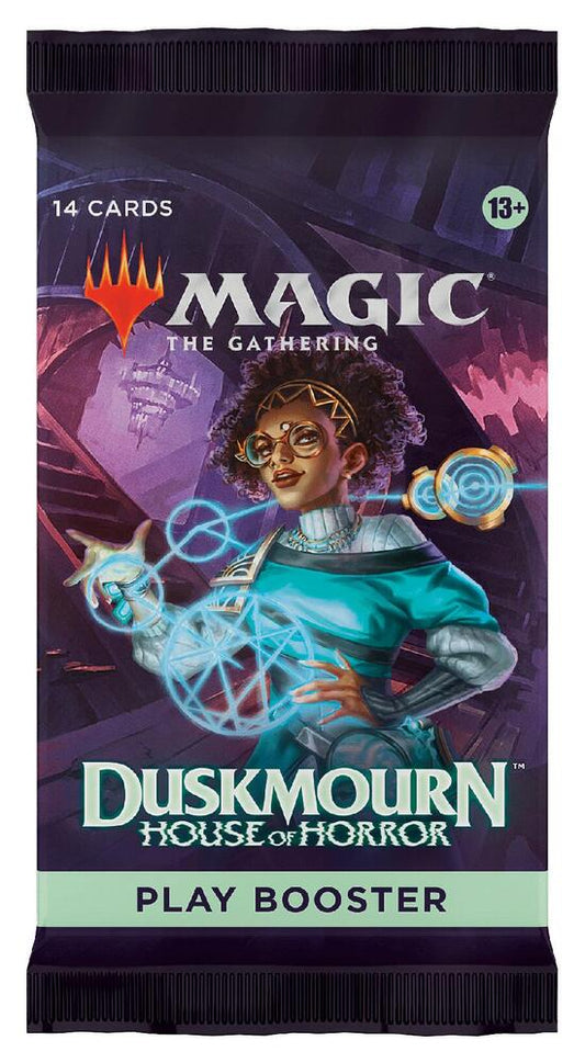 THE GAME STORE AND MORE - Duskmourn: House of Horror - Play Booster Pack - Magic Cards - Duskmourn House of Horror