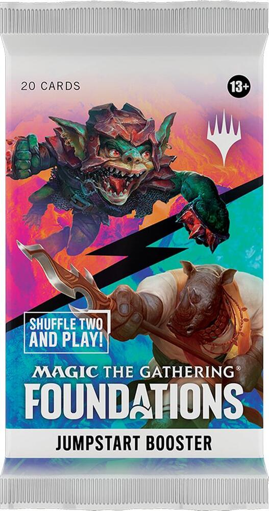 THE GAME STORE AND MORE - Magic: The Gathering Foundations - Jumpstart Booster Pack - Magic Cards - MTG: Foundations