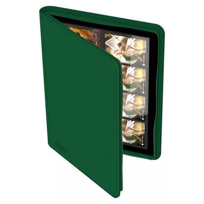 THE GAME STORE AND MORE - 8-Pocket Zipfolio - Green - Xenoskin - Ultimate Guard - Hobby Supplies - Binder(s)