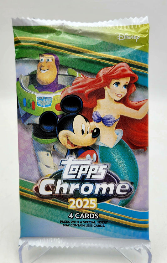 2025 Topps Chrome Disney Booster Pack - Misc. TCG